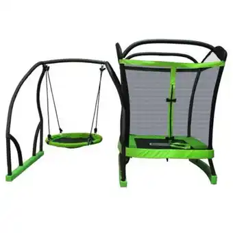 Sam's Club Trampolín infantil my 1st trampoline con columpio saucer oferta