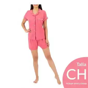 Sam's Club Pijama para dama anne klein talla ch rosa oferta