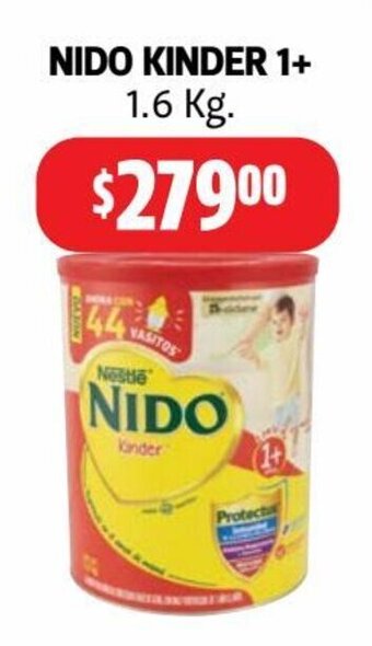 Farmacias Guadalajara NIDO KINDER 1+ 1.6 Kg. oferta