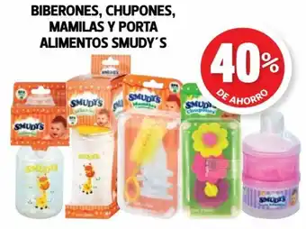 Farmacias Guadalajara BIBERONES, CHUPONES, MAMILAS Y PORTA ALIMENTOS SMUDY'S oferta