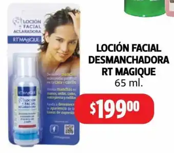 LOCIÓN FACIAL DESMANCHADORA RT MAGIQUE 65 ml.