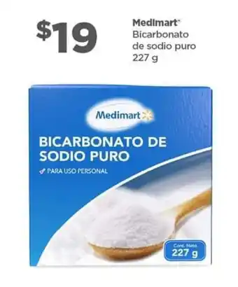 Bodega Aurrerá Medimart Bicarbonato de sodio puro 227 g oferta