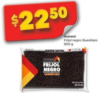Bodega Aurrerá Aurrera Frijol negro Querétaro 900 g oferta