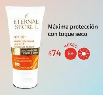Máxima protección con toque seco MESES 6+
