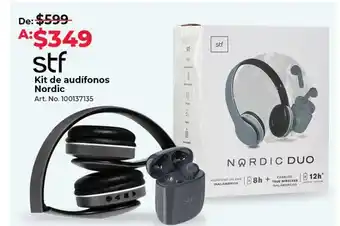 Office Depot Kit de audífonos nordic oferta
