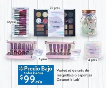 Walmart Variedad de sets de maquillaje o esponjas Cosmetic Lab oferta