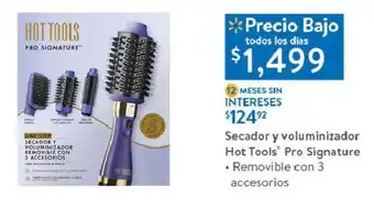 Secador y voluminizador Hot Tools® Pro Signature • Removible con 3 accesorios