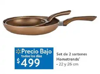 Set de 2 sartenes Hometrends