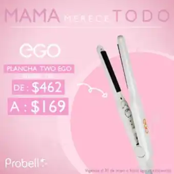 Probell Plancha two ego bwb88a cer turmalina oferta