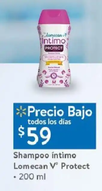 Walmart Shampoo íntimo Lomecan V® Protect • 200 ml oferta