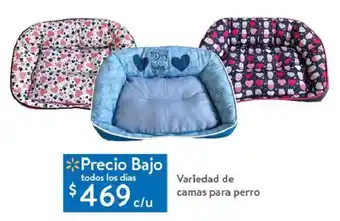 Walmart Variedad de camas para perro oferta