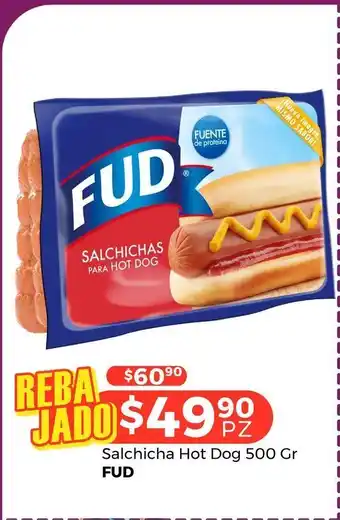 Salchicha hot dog fud 500g
