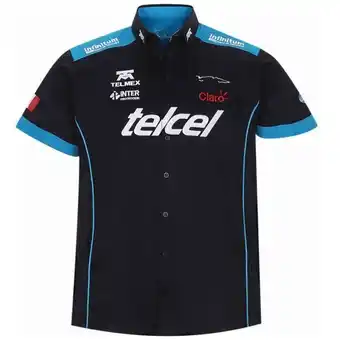 Sears Camisa marino pole position para hombre oferta