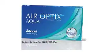 Lentes de contacto air optix aqua