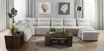 Muebles Dico Sala alize ii blanco 5 piezas oferta