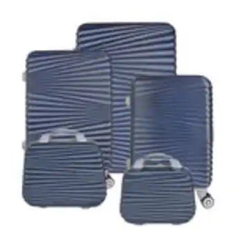 Waldos Set 4 maletas satin + 1 maletas de mano gratis! oferta