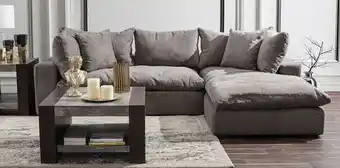 Muebles Dico Sala modular derecha taos gris claro oferta