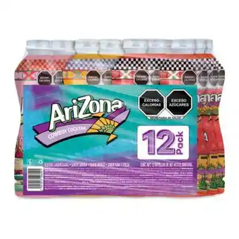 Sam's Club Bebida saborizada arizona surtido 12 pzas de 591 ml oferta