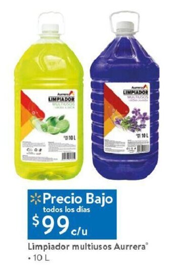 Limpiador multiusos Aurrera® 10L