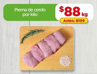 Pierna de cerdo por kilo