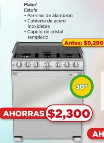 Mabe Estufa 30"