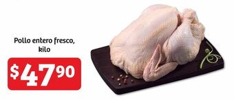 Soriana Híper Pollo entero fresco, kilo oferta