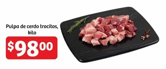 Pulpa de cerdo trocitos, kilo