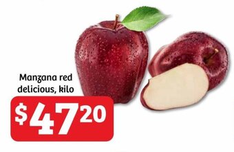 Manzana red delicious, kilo