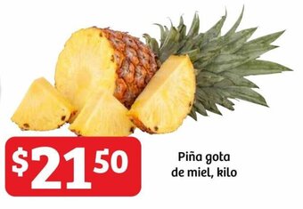 Soriana Híper Piña gota de miel, kilo oferta