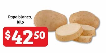 Soriana Híper Papa blanca, kilo oferta