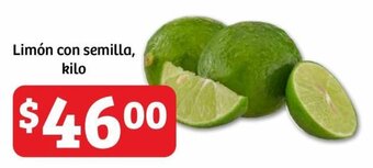 Soriana Híper Limón con semilla, kilo oferta