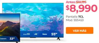 Pantalla TCL Mod. 55S453
