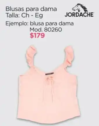 Chedraui Blusas para dama Talla: Ch - Eg JORDACHE oferta