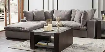 Muebles Dico Sala modular izquierda taos gris claro oferta
