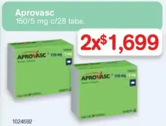 Farmacias Benavides Aprovasc oferta