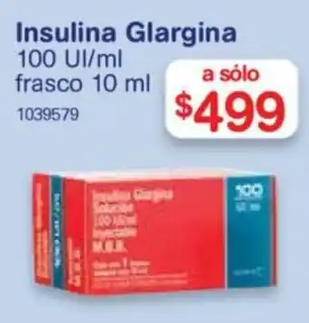 Farmacias Benavides Insulina Glargina oferta