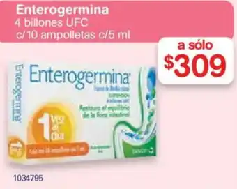 Farmacias Benavides Enterogermina oferta