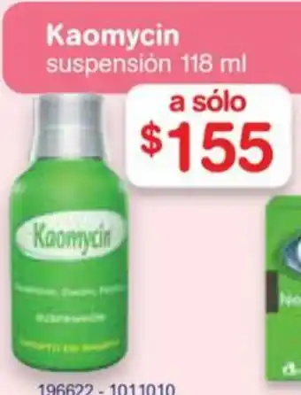 Farmacias Benavides Kaomycin oferta