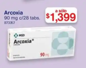 Farmacias Benavides Arcoxia 90 mg oferta