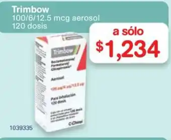 Farmacias Benavides Trimbow oferta