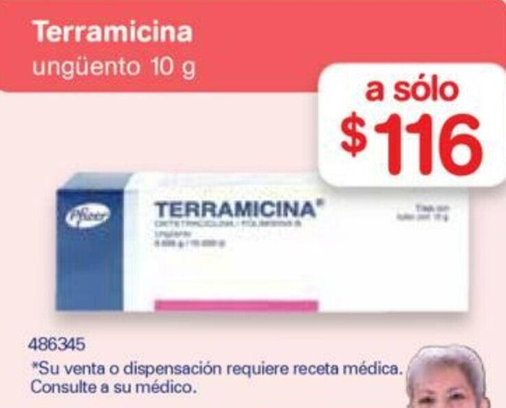 Terramicina discount ojos precio