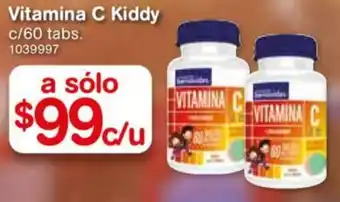 Farmacias Benavides Vitamina C Kiddy oferta