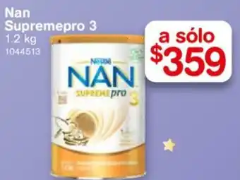 Farmacias Benavides Nan Supremepro 3 1.2 kg oferta