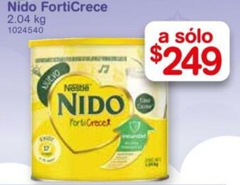 Nido Forticrece 2.04kg