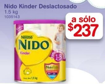 Nido Kinder Deslactosado 1.5kg