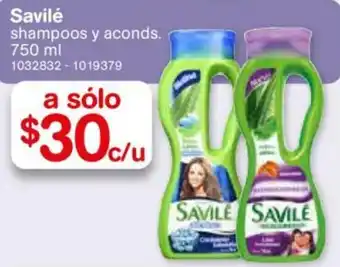 Farmacias Benavides Savilé 750ml oferta
