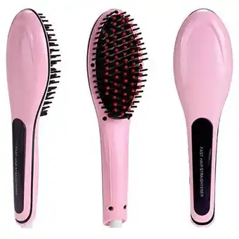 Sears Cepillo alisador de cabello peine electrico de pelo, cepillo alisador electrico de pelo con pantalla lcd digital oferta
