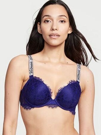 Victoria's Secret Shine strap lace push-up bra oferta