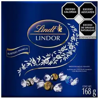 Sears Cholate lindor surtido amargo caja 168g lindt oferta