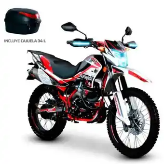Sam's Club Motocicleta doble propósito vento crossmax 200cc 2023 blanca oferta